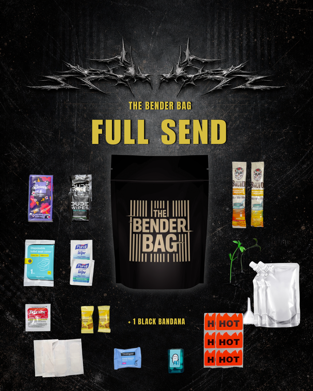Full Send - The Bender Bag ( 1 Day )
