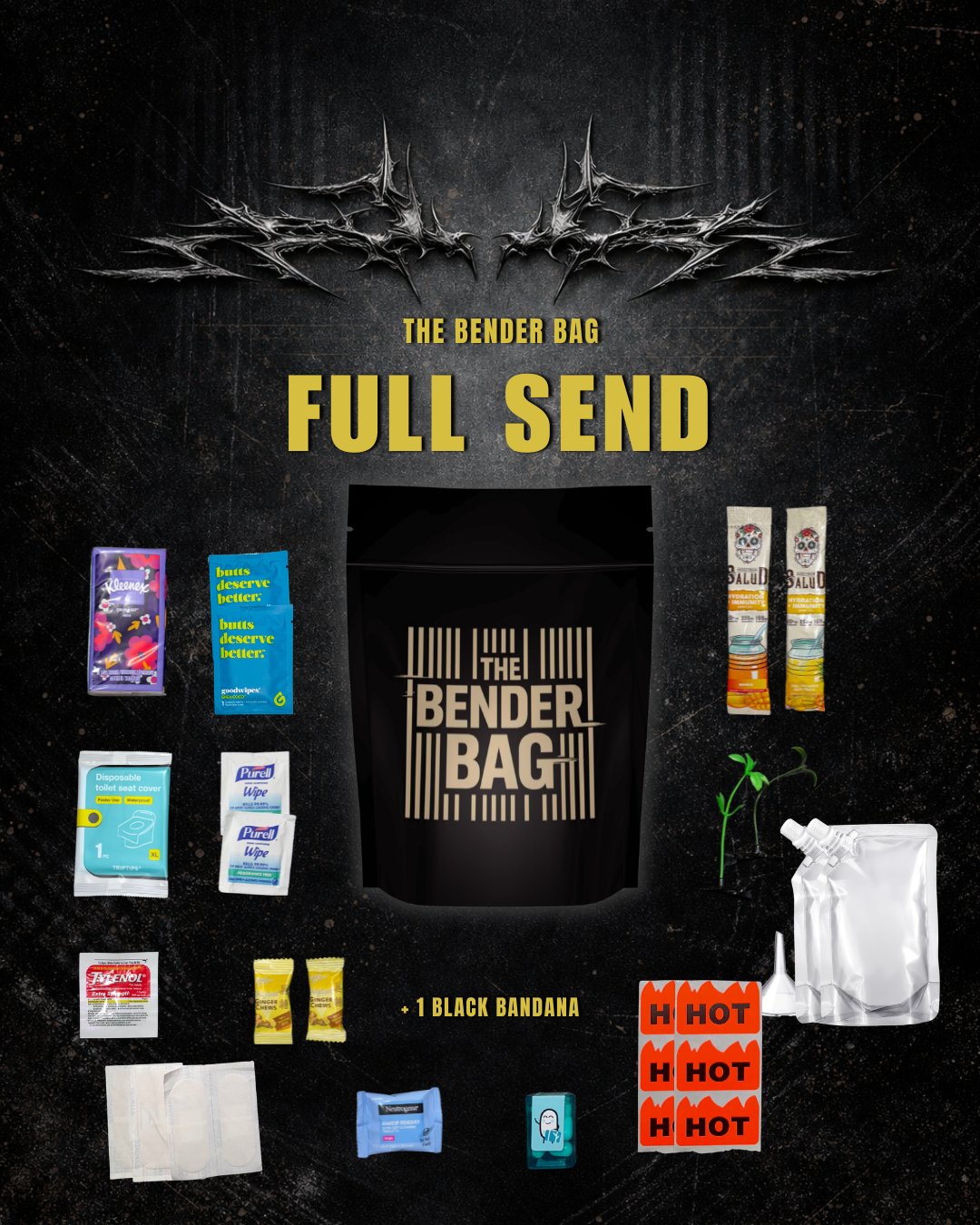 Full Send - The Bender Bag ( 1 Day )